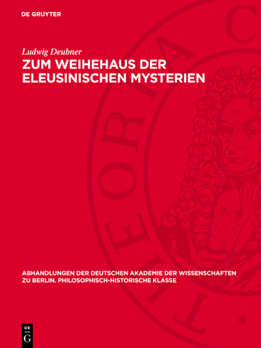 Zum Weihehaus der eleusinischen Mysterien