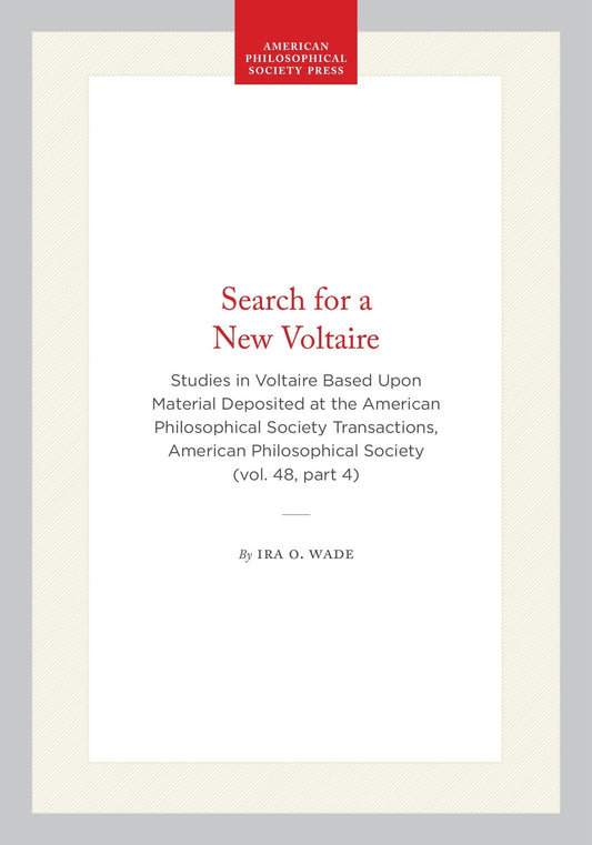 Search for a New Voltaire