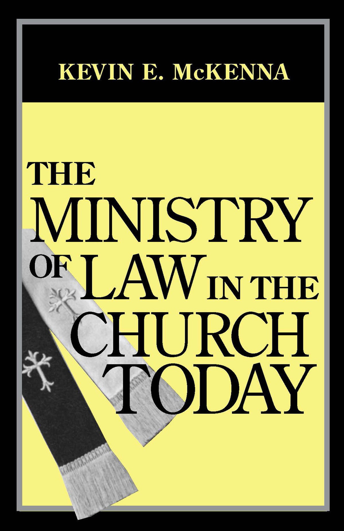 Cover image for The Ministry of Law in the Church Today ISBN 9780268014414