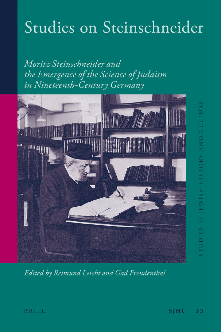 Cover image for Studies on Steinschneider ISBN 9789004183247