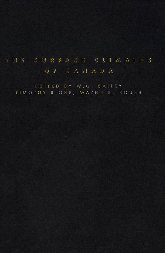 The Surface Climates of Canada