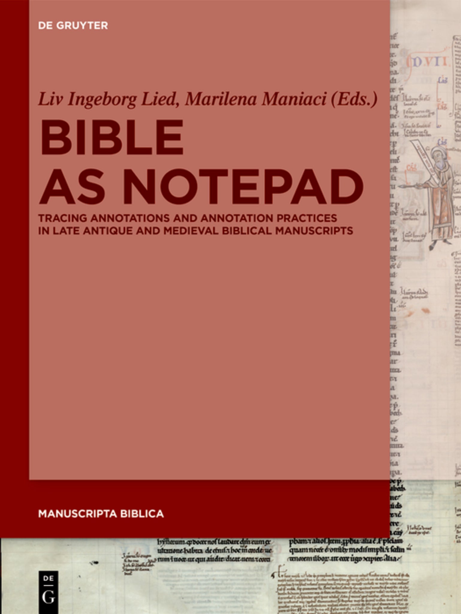 Cover image for Bible as Notepad ISBN 9783110602265