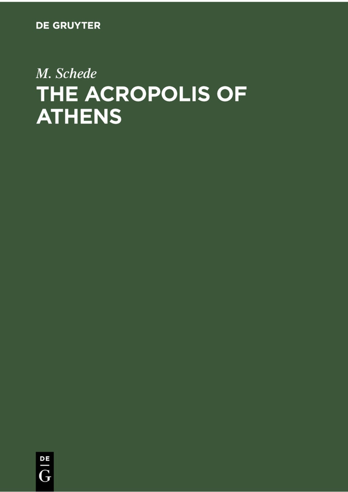 The Acropolis of Athens