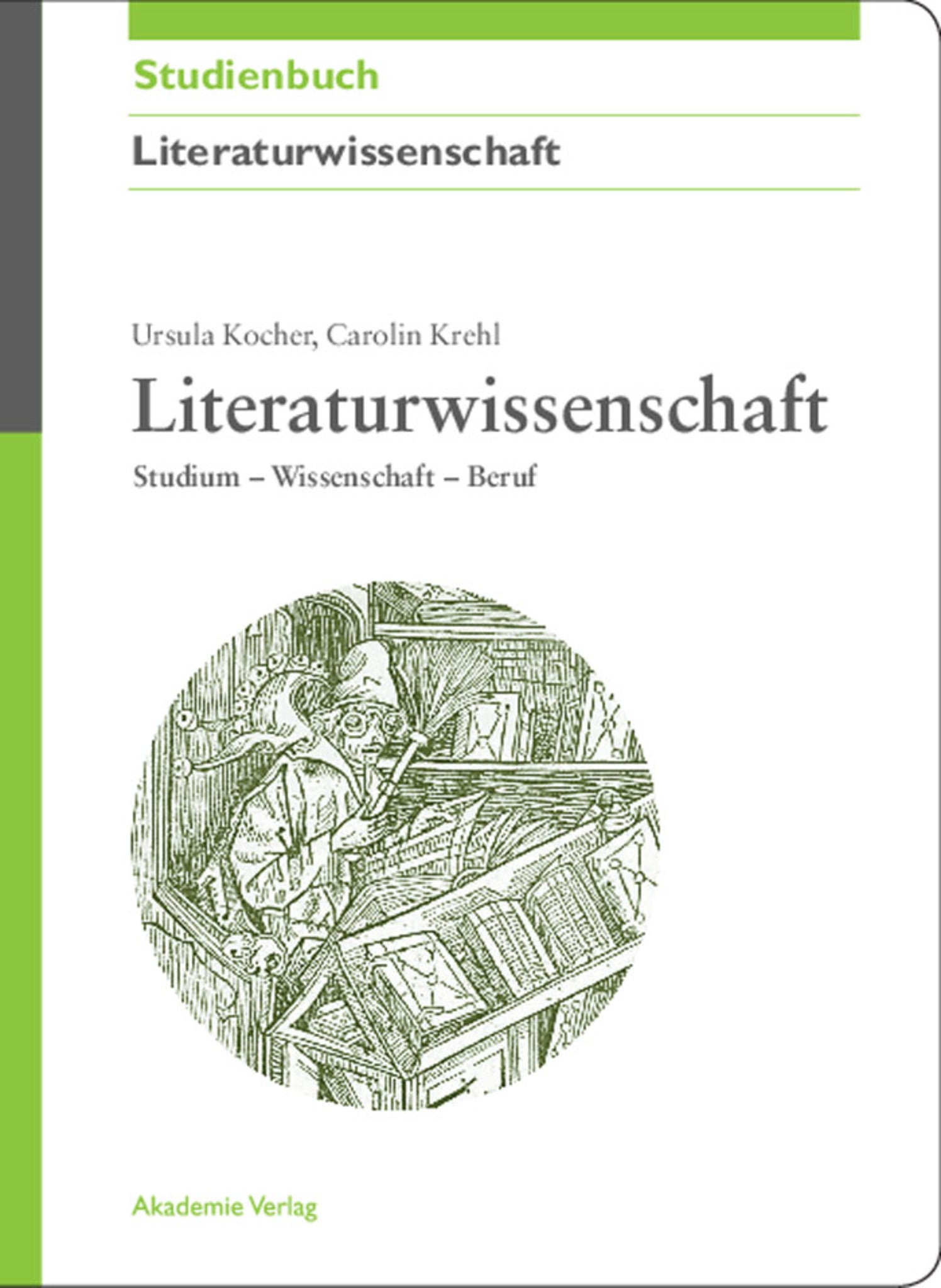 Cover image for Literaturwissenschaft ISBN 9783050044132