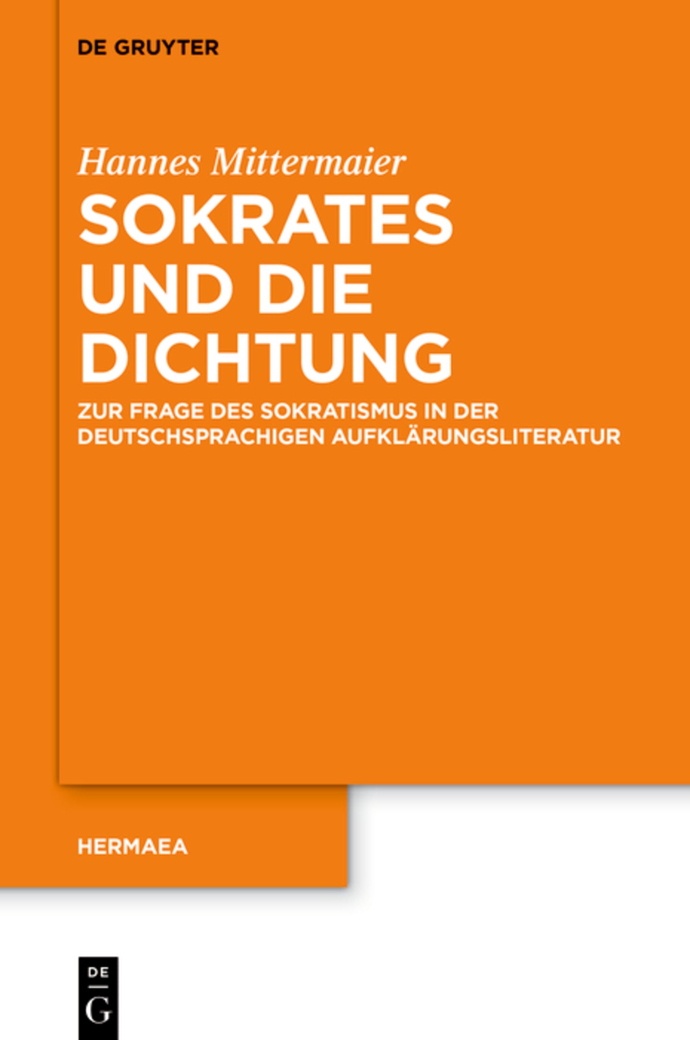 Cover image for Sokrates und die Dichtung ISBN