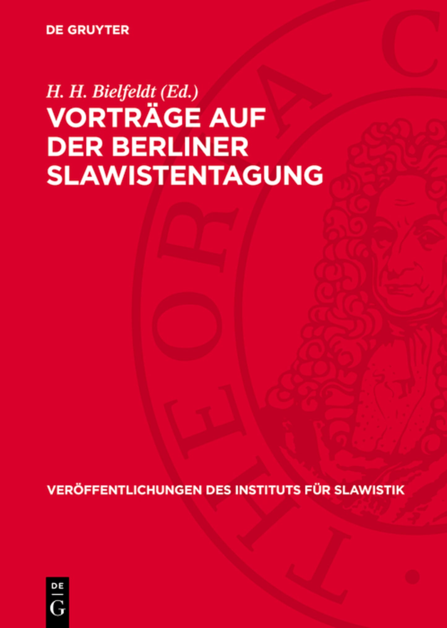 Vorträge auf der Berliner Slawistentagung