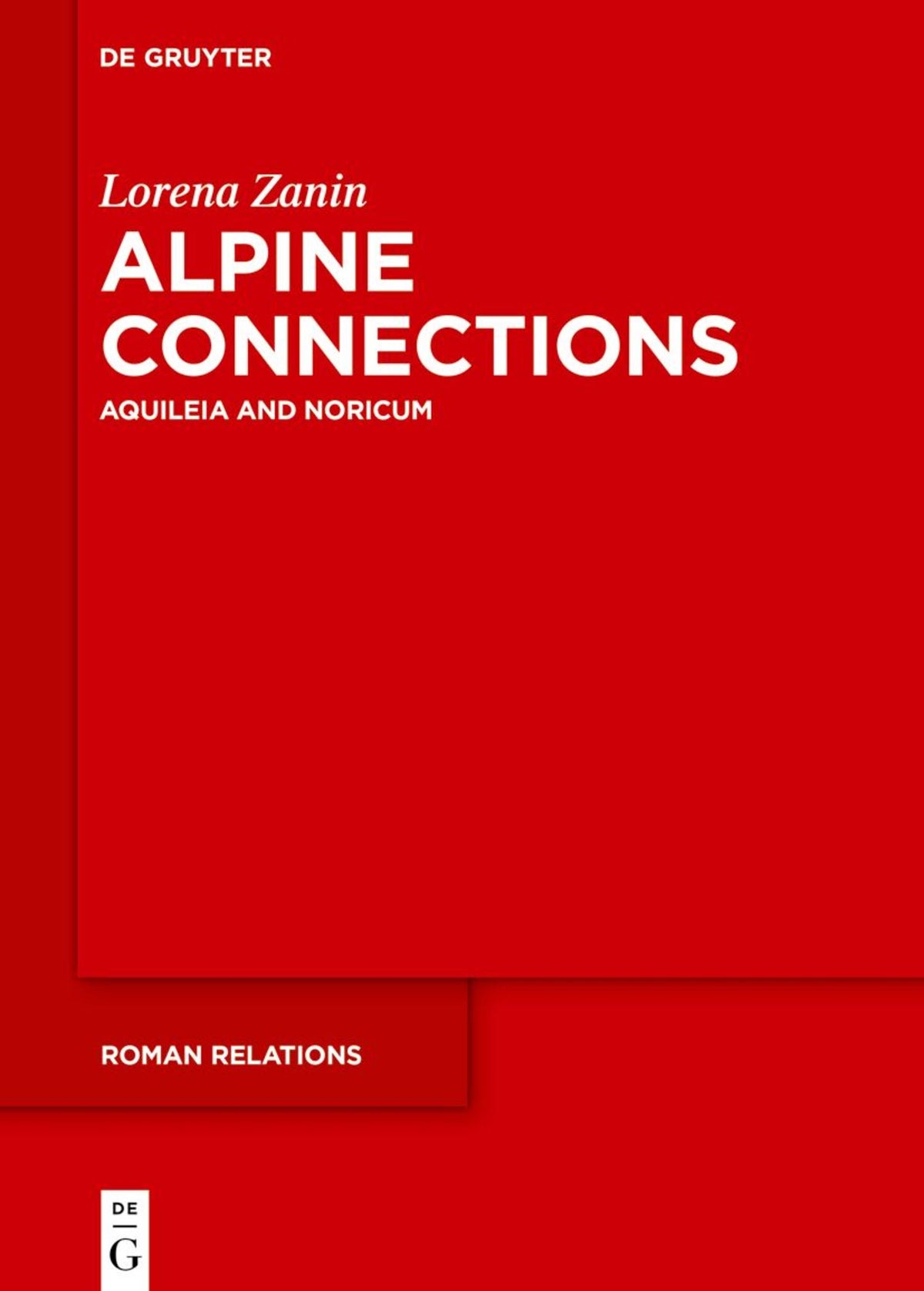 Cover image for Alpine Connections ISBN 9783111710457