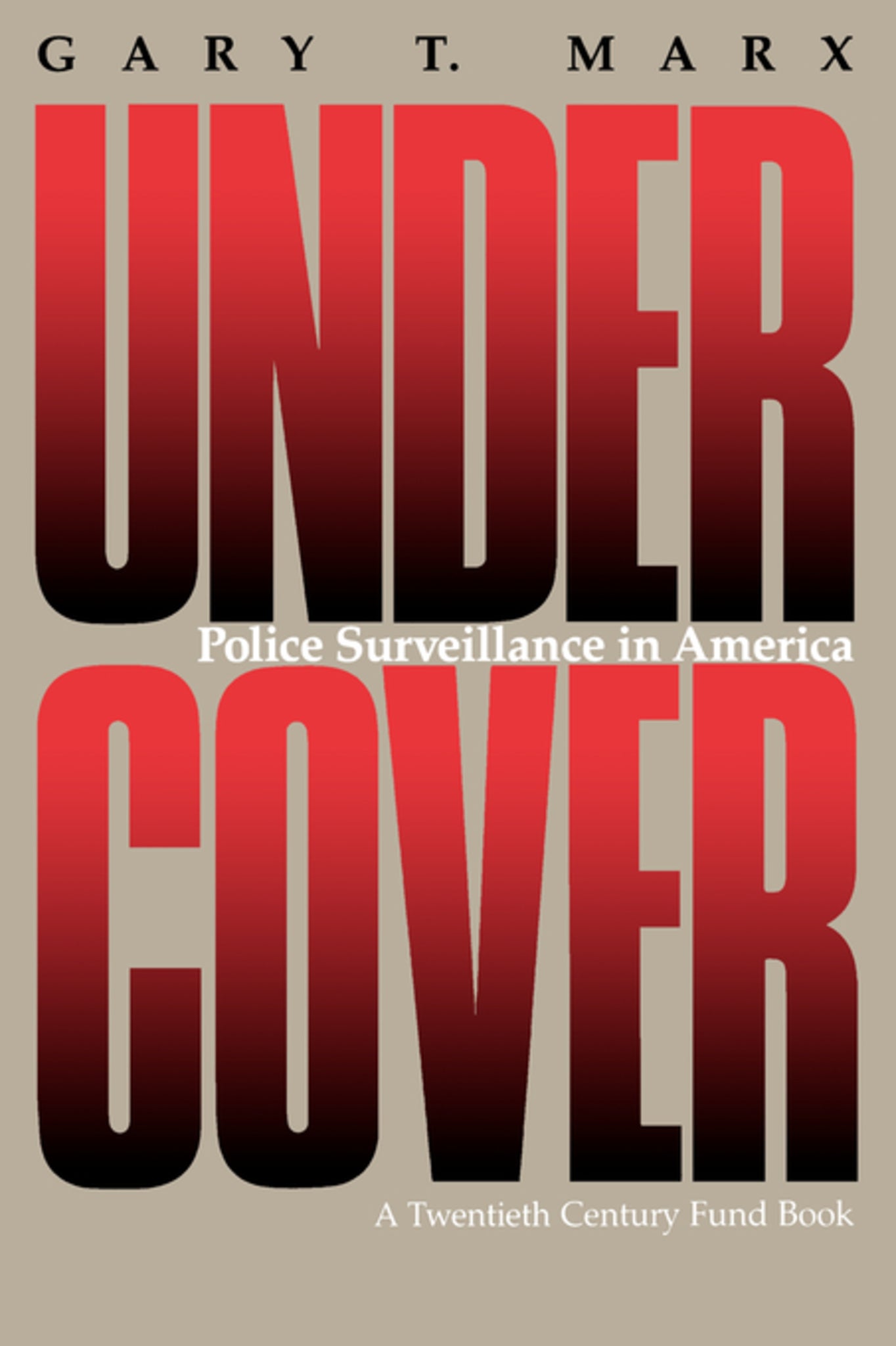 Cover image for Undercover ISBN 9780520910041