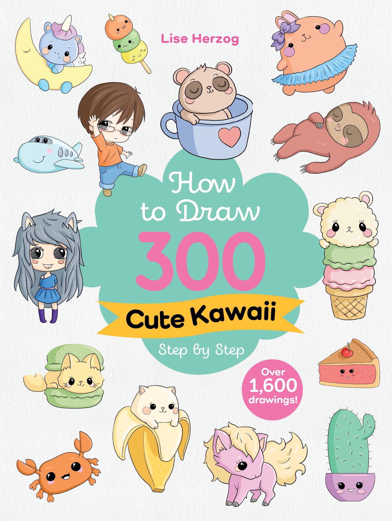 How to Draw 300 Cute Kawaii Step by Step