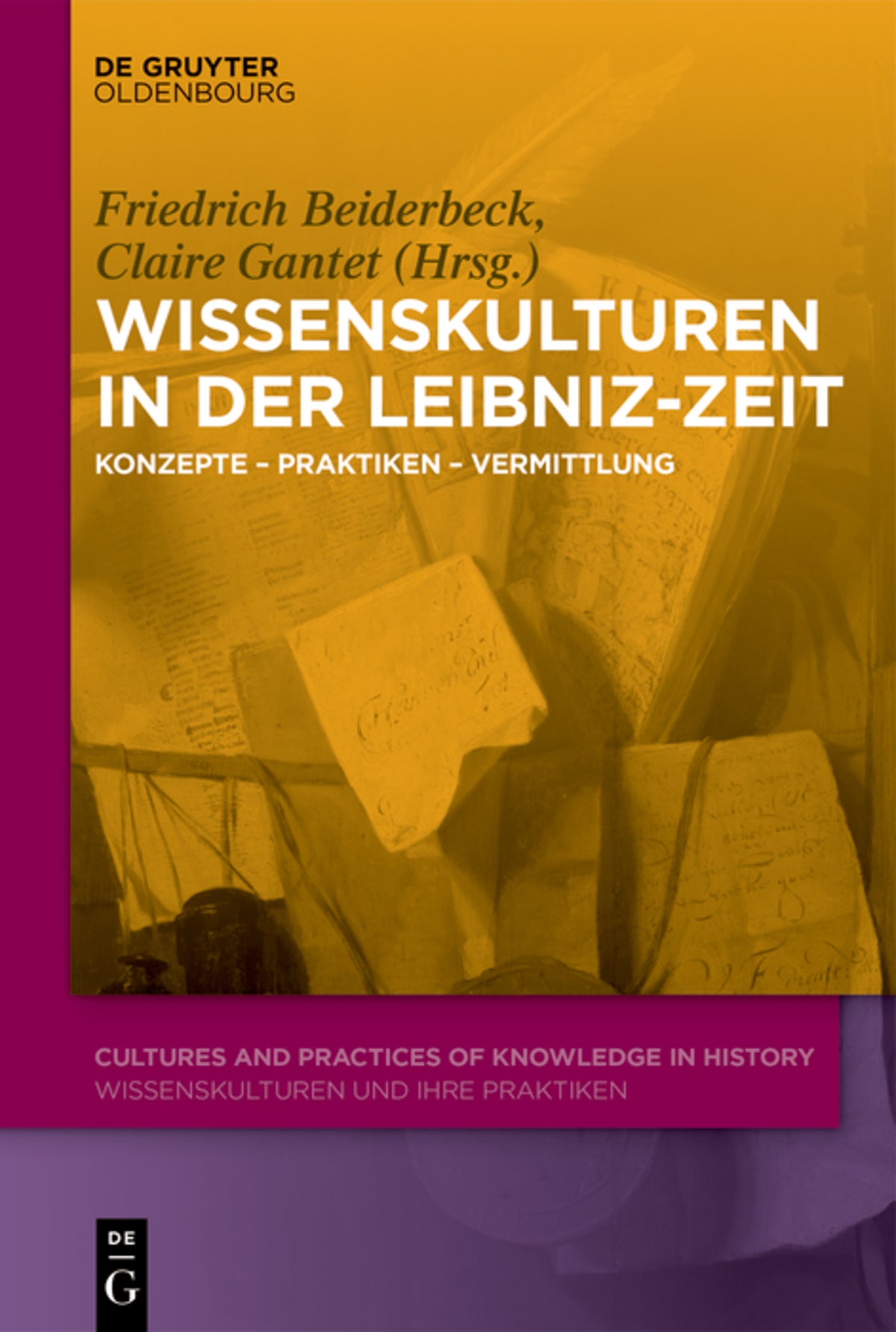 Cover image for Wissenskulturen in der Leibniz-Zeit ISBN 9783110735345