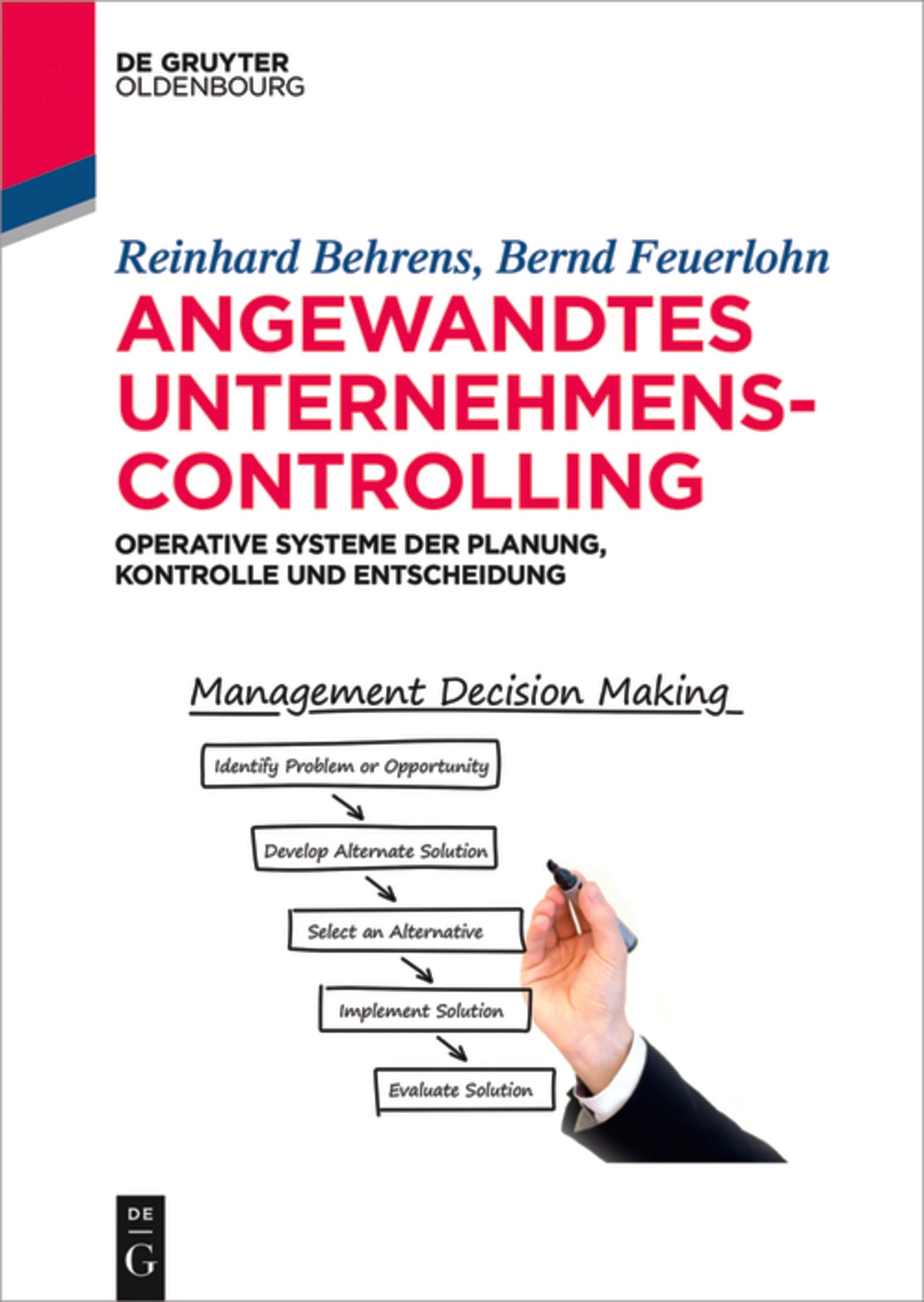 Cover image for Angewandtes Unternehmenscontrolling ISBN 9783110427899