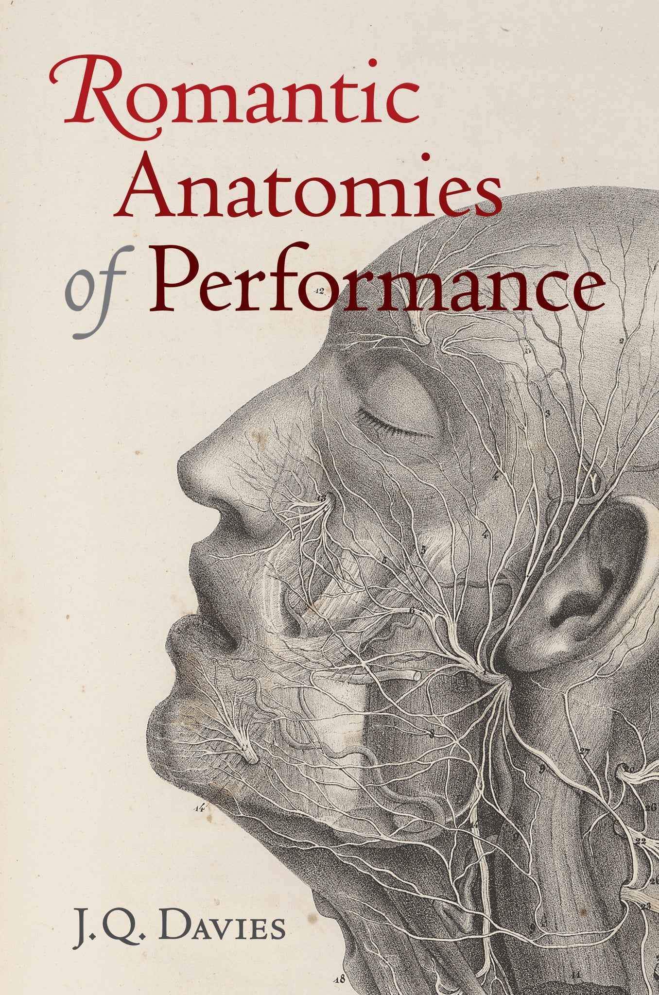 Cover image for Romantic Anatomies of Performance ISBN 9780520958005