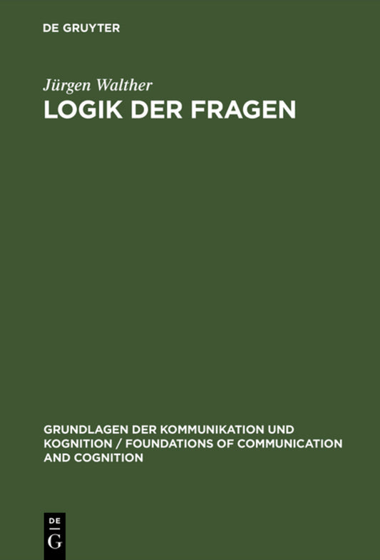 Logik der Fragen