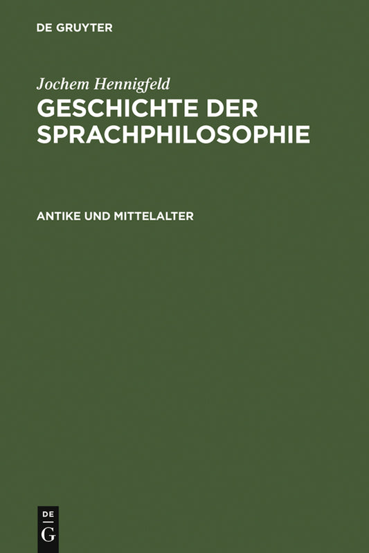 Antike und Mittelalter
