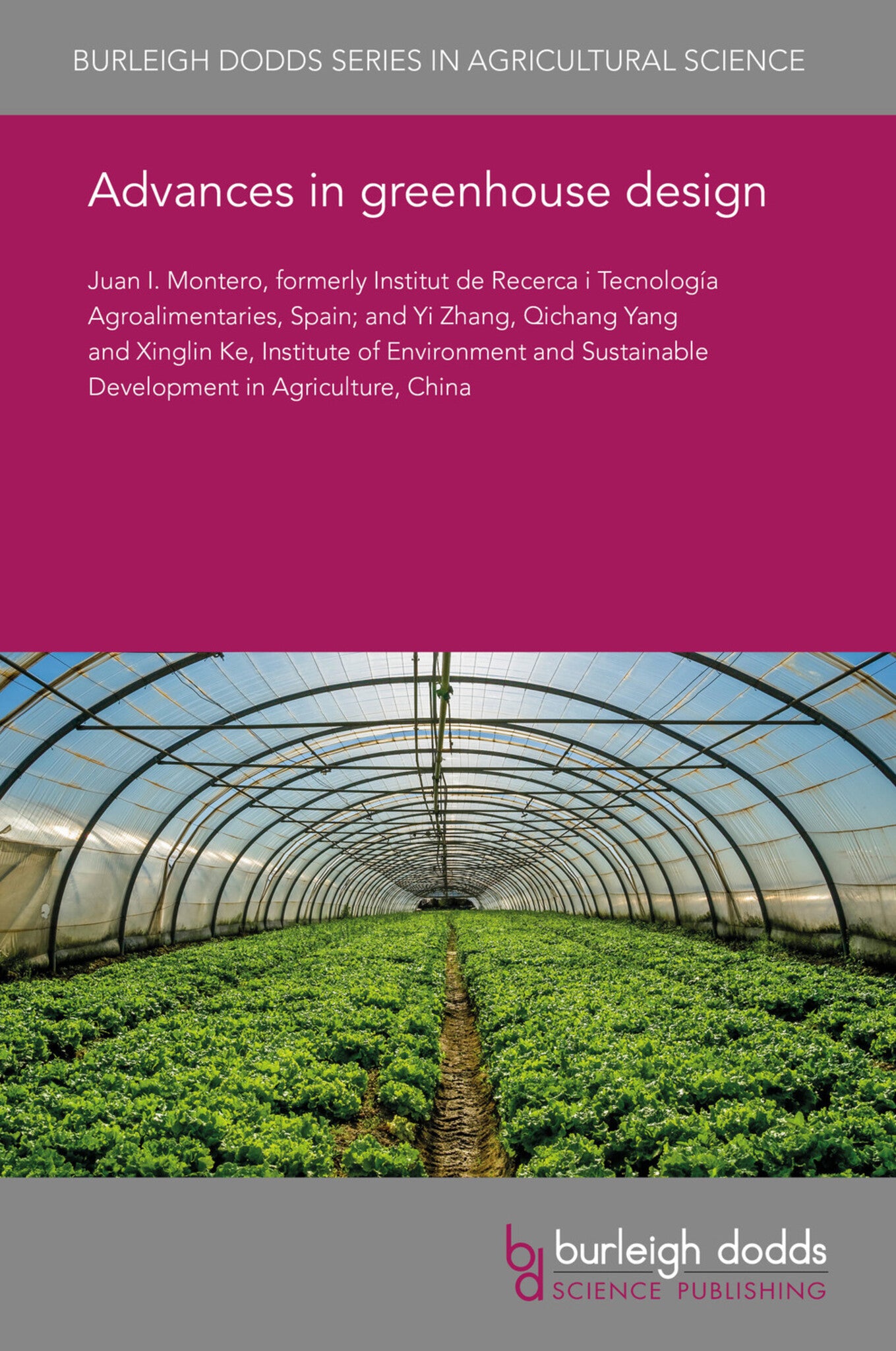 Cover image for Advances in greenhouse design ISBN 9781838799199
