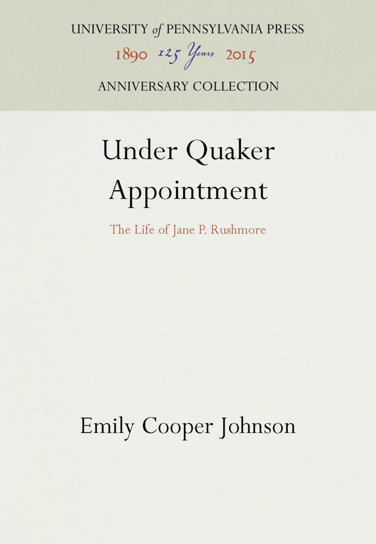 Under Quaker Appointment