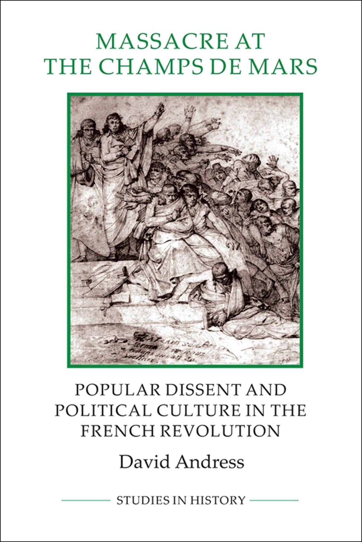 Cover image for Massacre at the Champ de Mars ISBN 9781843838425