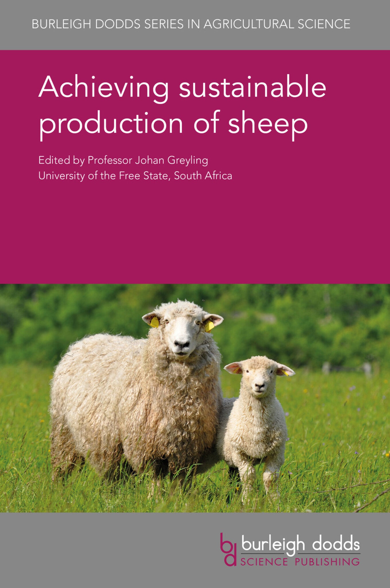 Cover image for Achieving sustainable production of sheep ISBN 9781786760845