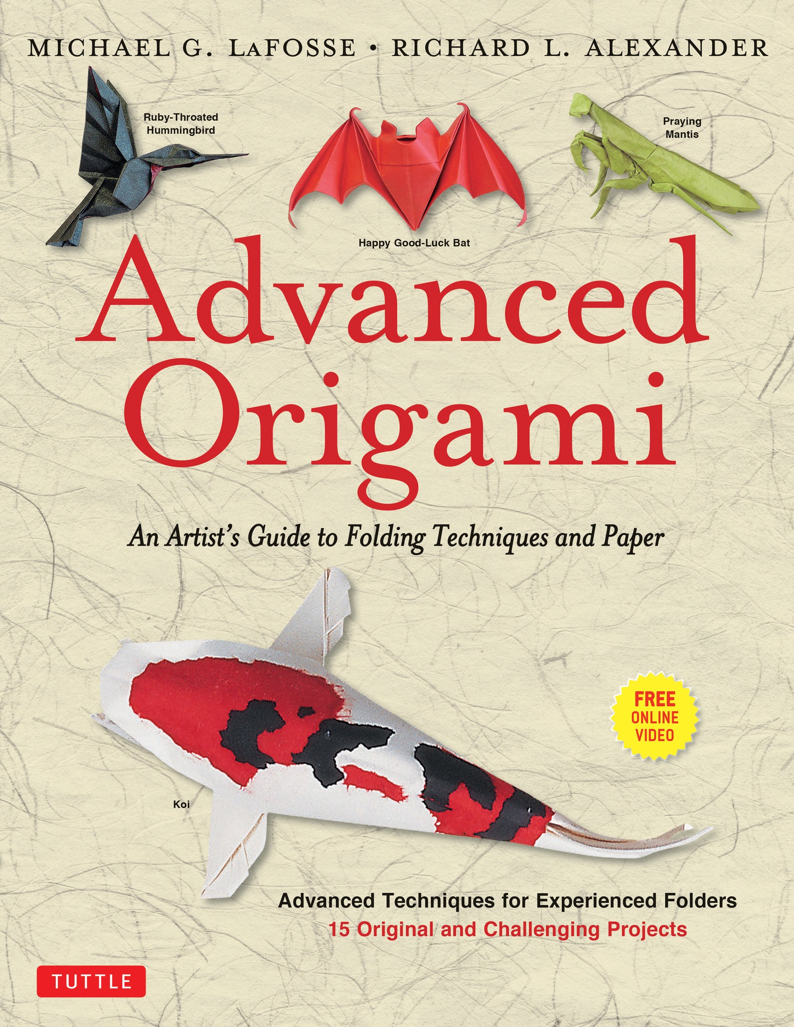 Cover image for Advanced Origami ISBN 9780804848077