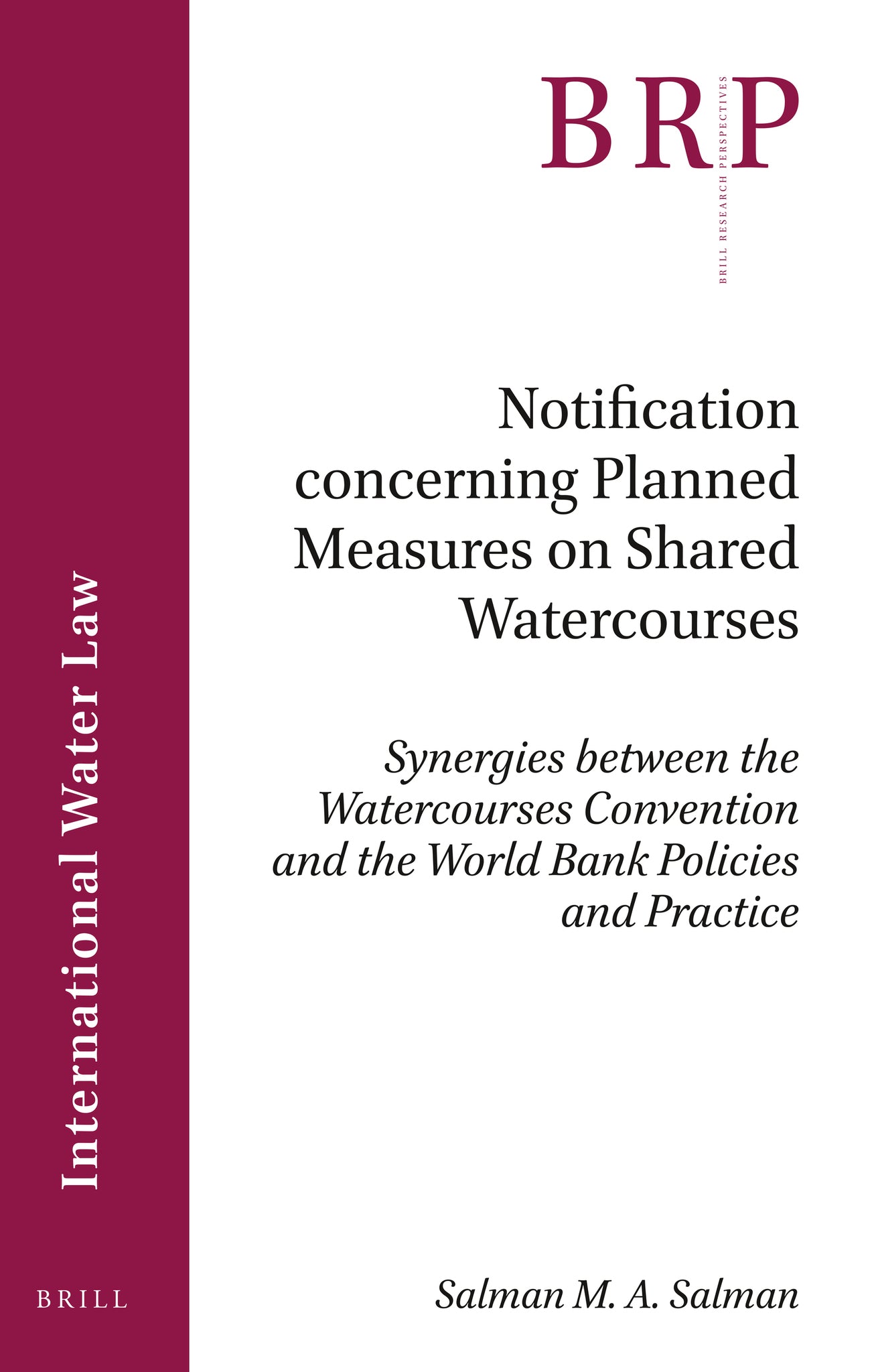 Notification concerning Planned Measures on Shared Watercourses