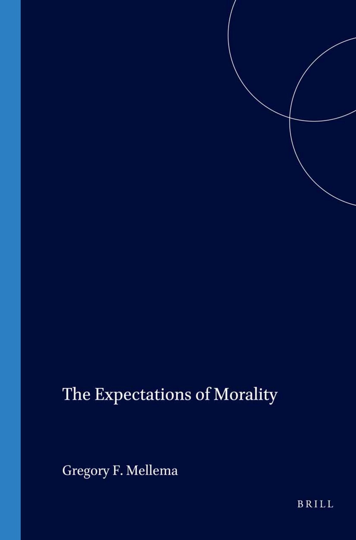 Cover image for The Expectations of Morality ISBN 9789042017429