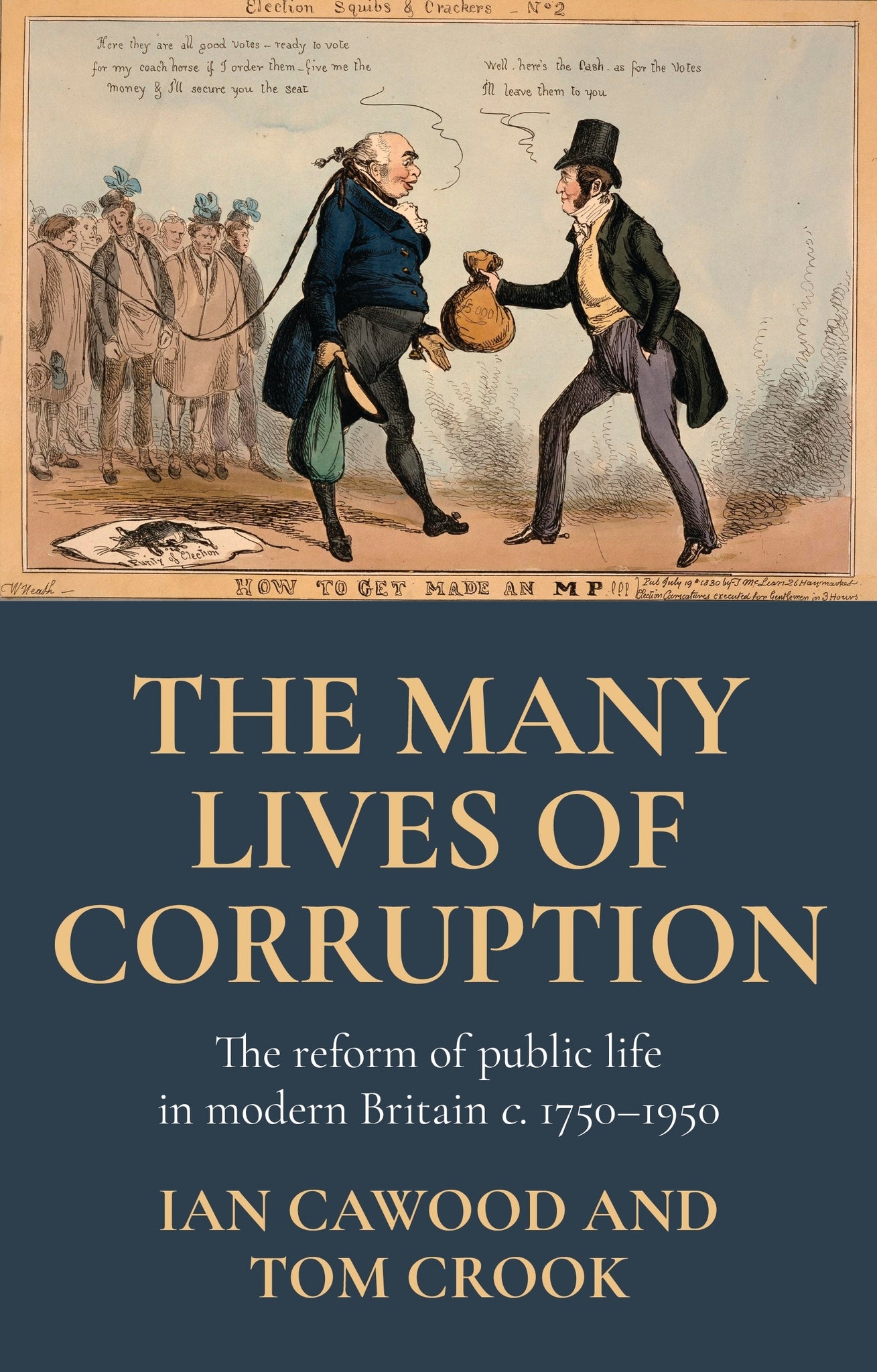 Cover image for The many lives of corruption ISBN 9781526150035