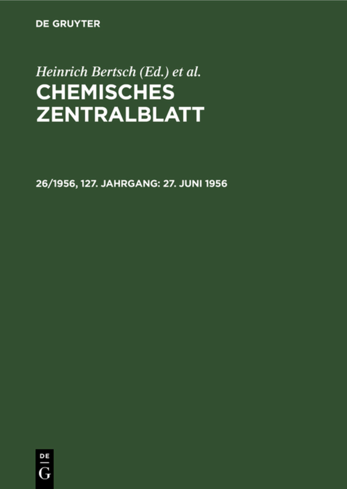 27. Juni 1956