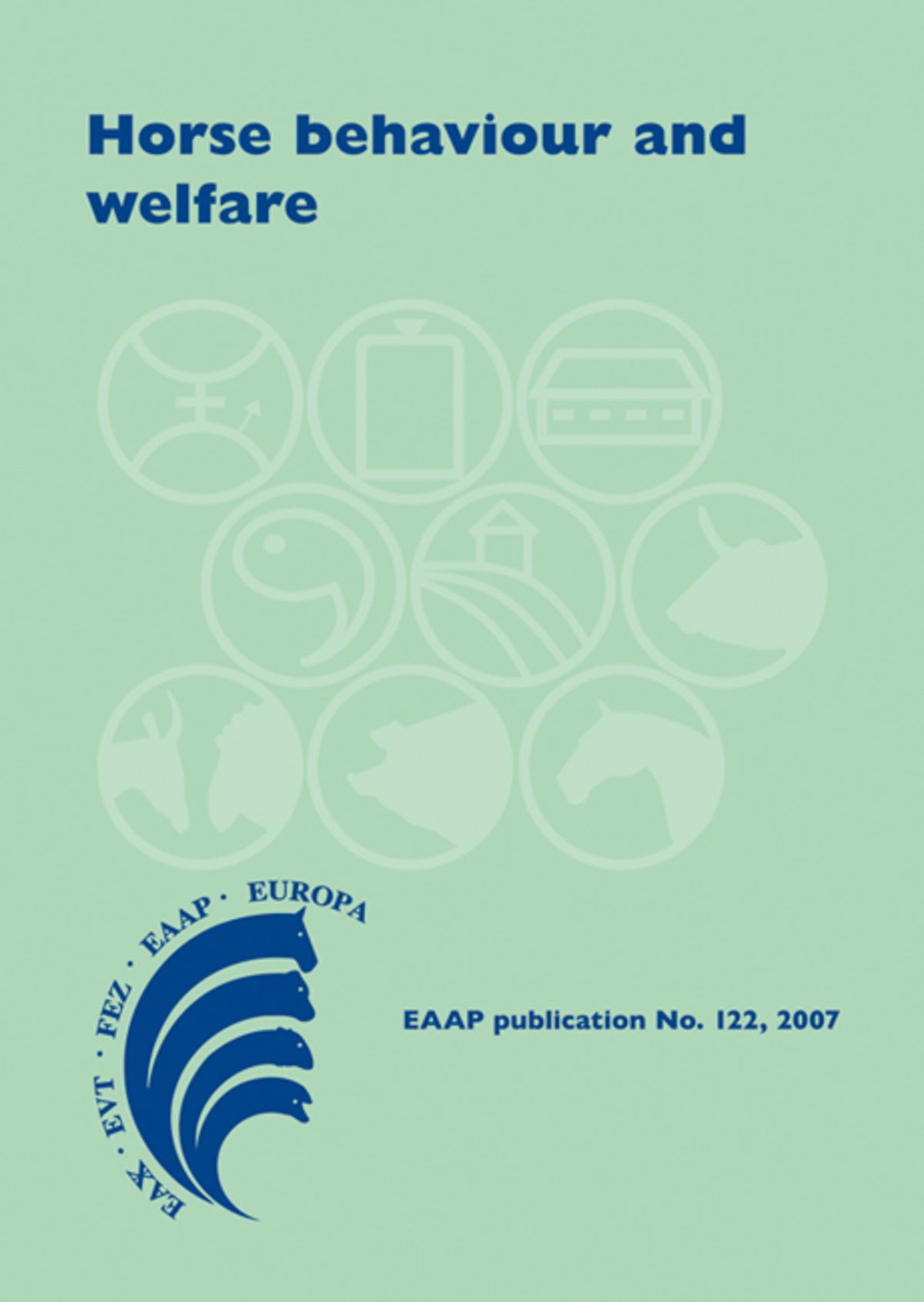 Horse behaviour and welfare