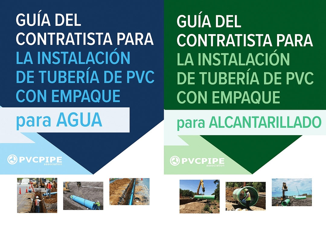 Cover image for Guía del Contratista para Instalación de Tuberías de PVC con Empaque para Agua/ para Alcantarillado ISBN 9780831136789