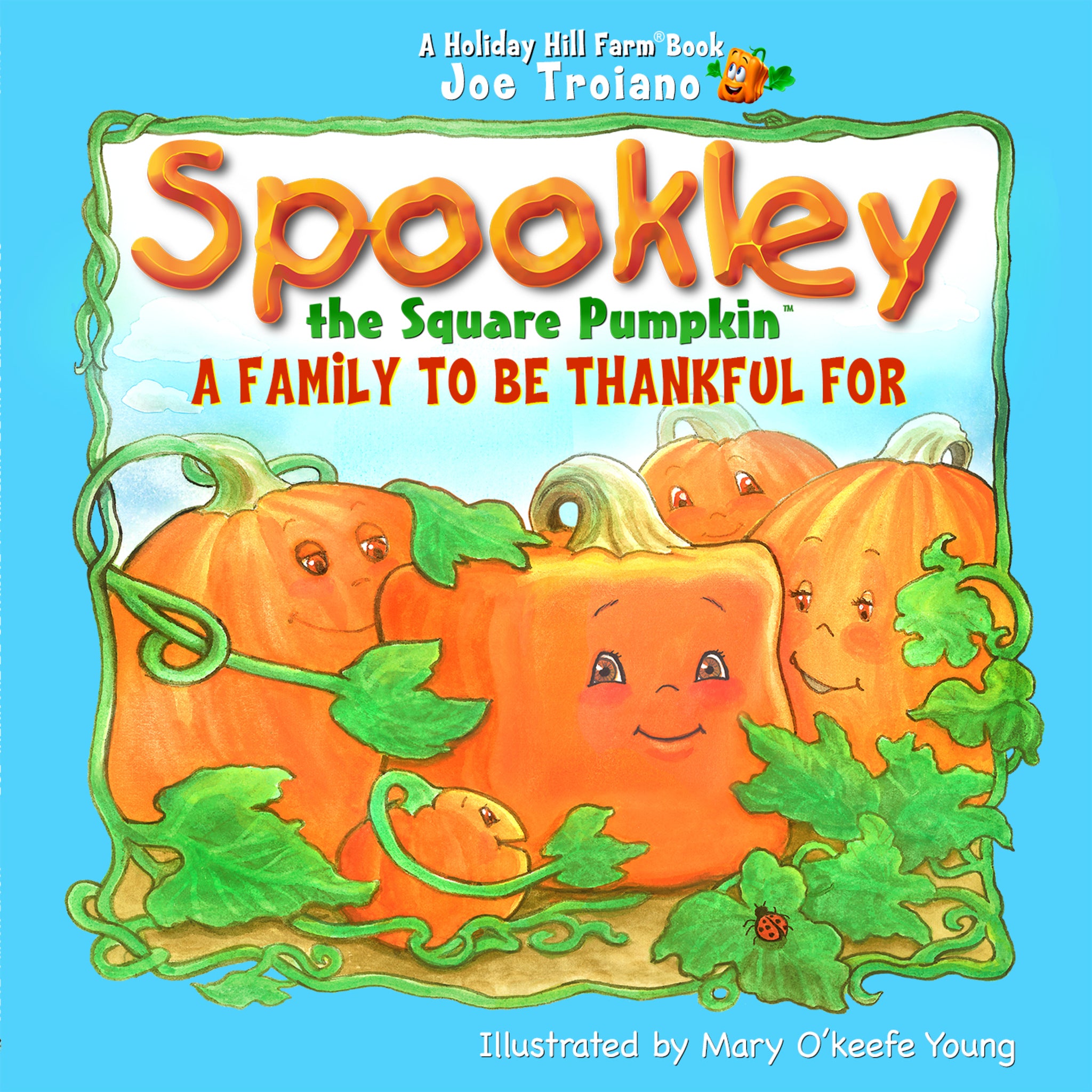 Cover image for Spookley the Square Pumpkin, a Family to be Thankful For