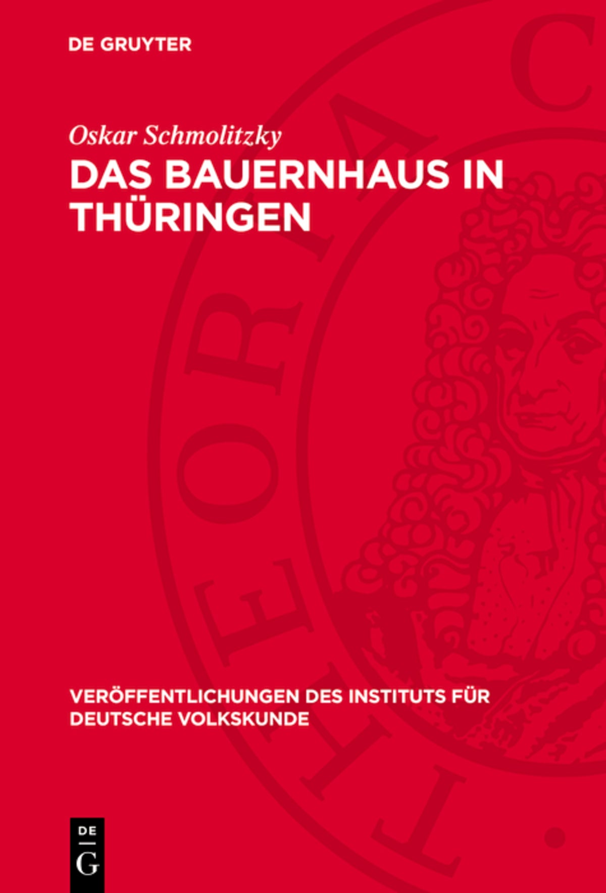 Cover image for Das Bauernhaus in Thüringen ISBN 9783112773765