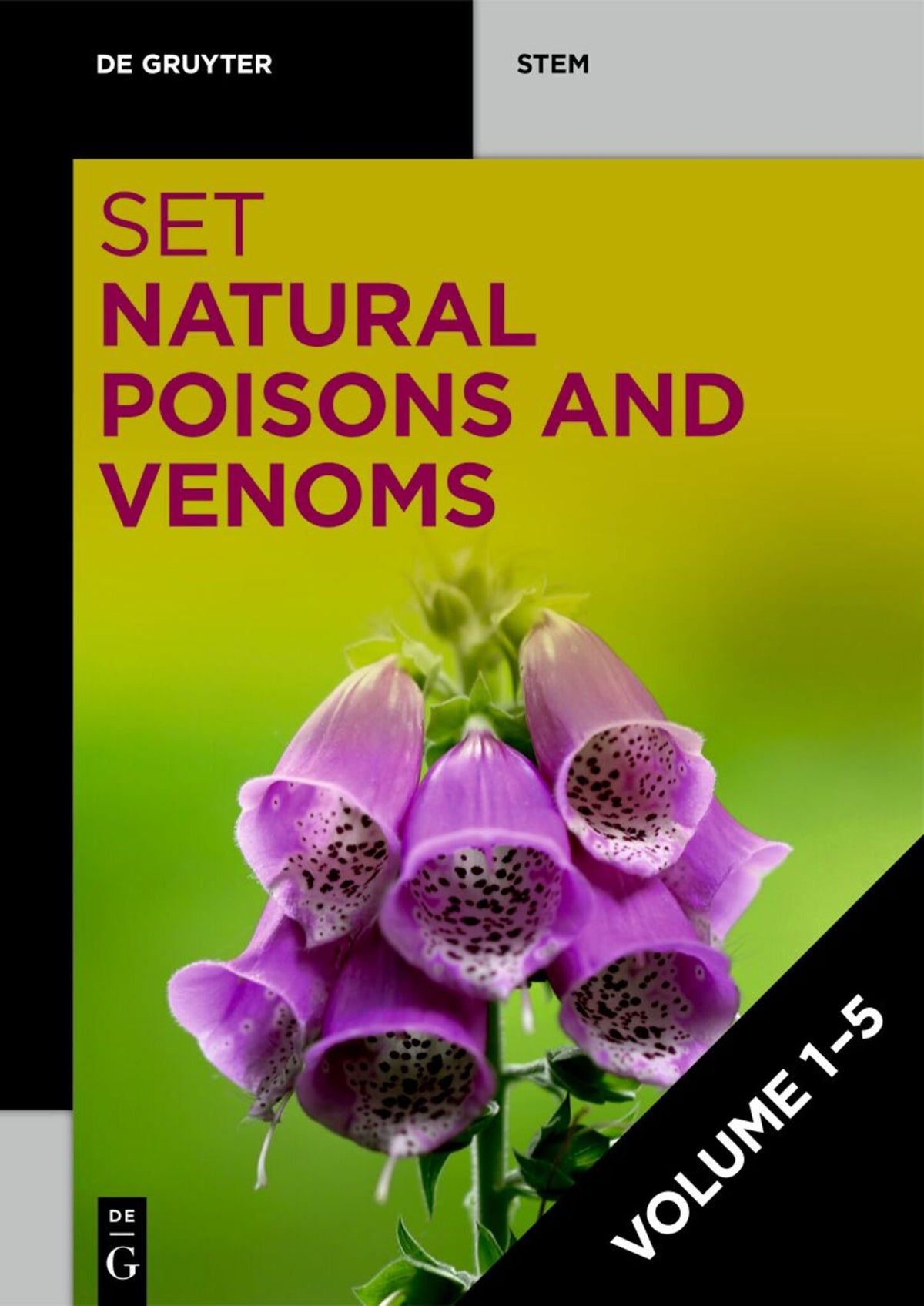 Set: Natural Poisons and Venoms 1+2+3+4+5