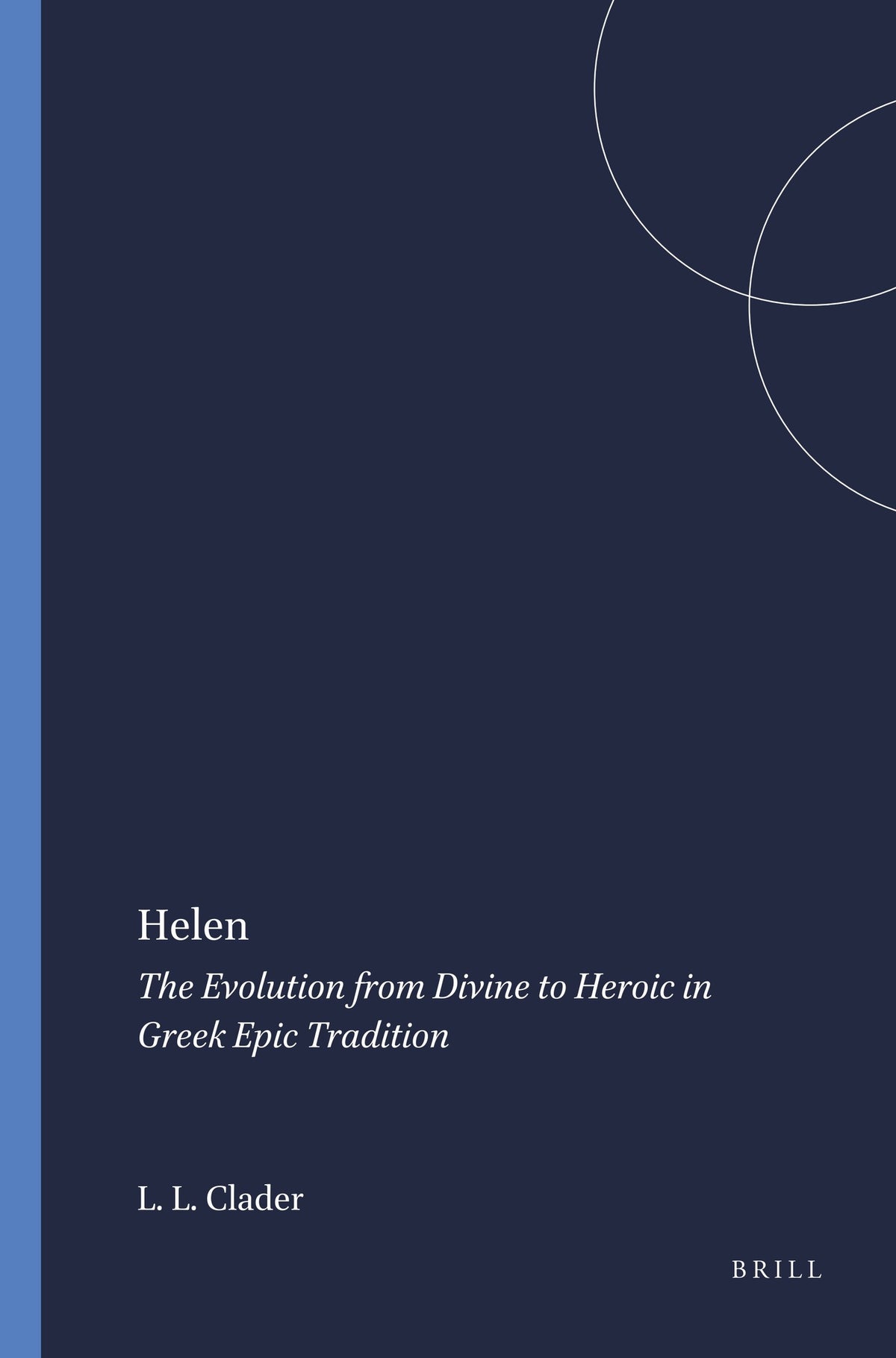 Cover image for Helen ISBN 9789004047211