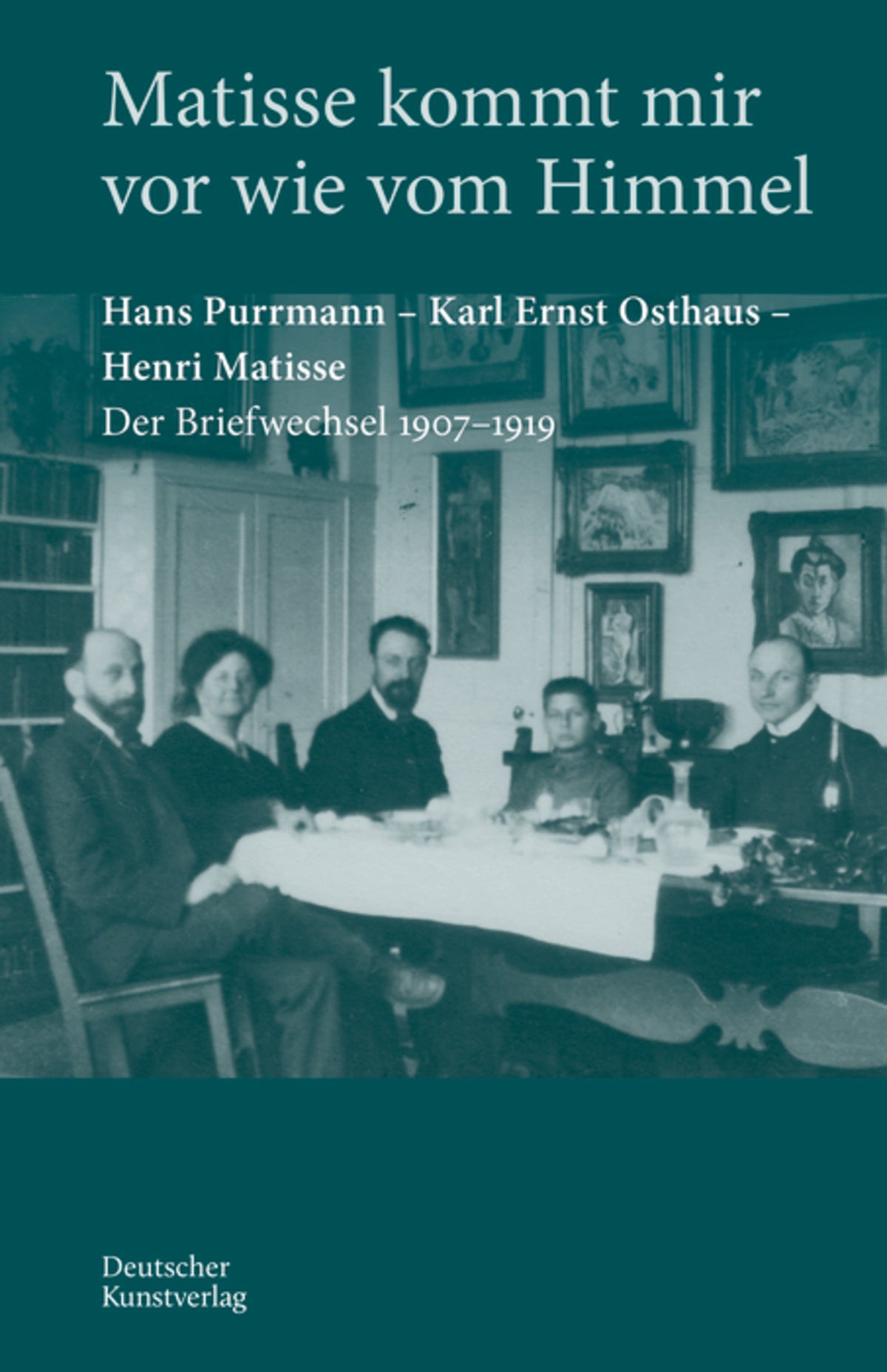 Cover image for „Matisse kommt mir vor wie vom Himmel“ ISBN 9783422802124