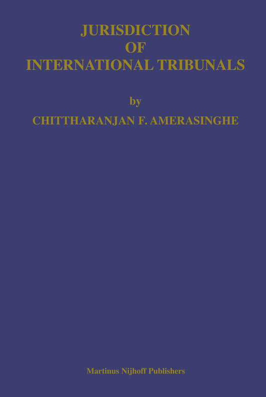 Jurisdiction of International Tribunals