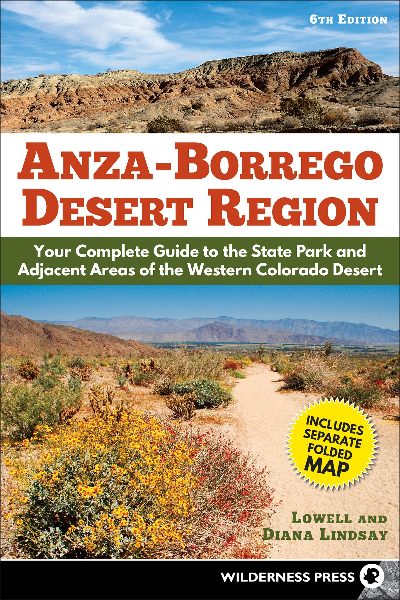 Cover image for Anza-Borrego Desert Region ISBN 9780899977805