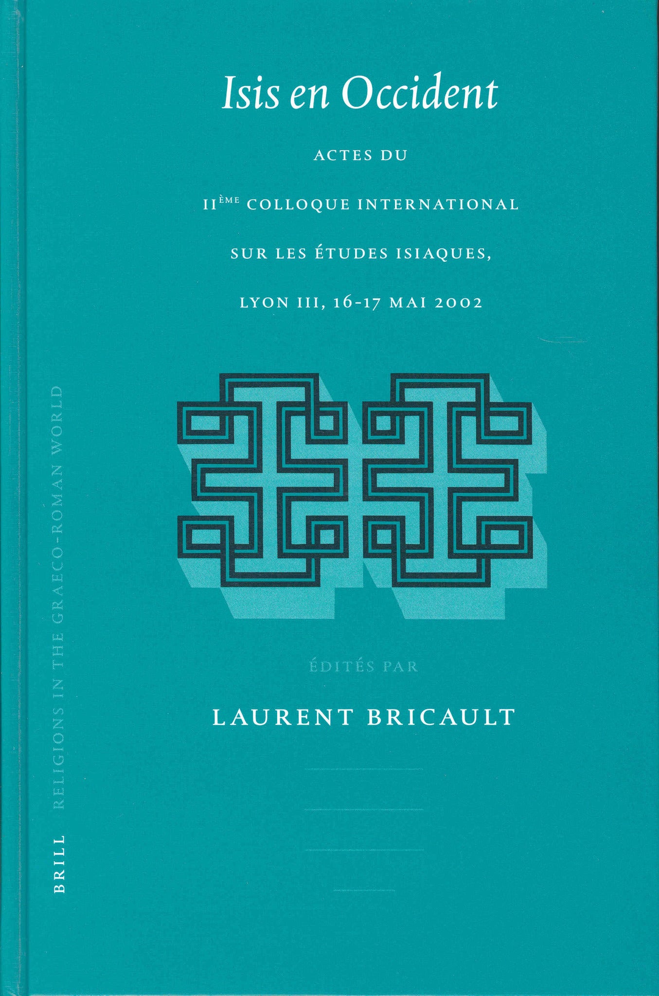 Cover image for Isis en Occident ISBN 9789004132634