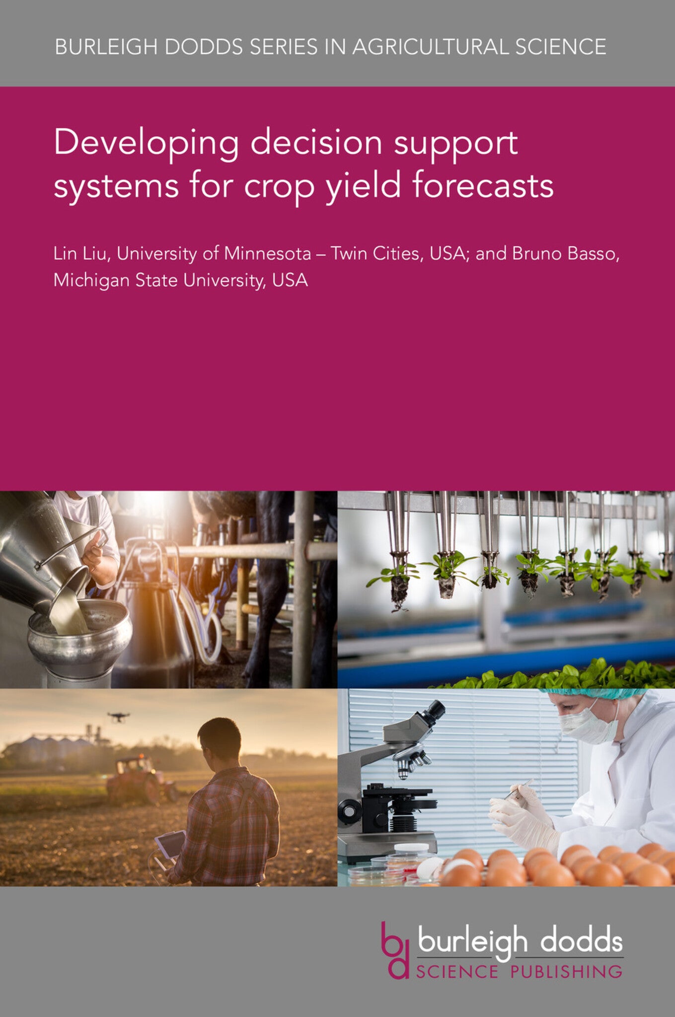 Cover image for Developing decision support systems for crop yield forecasts ISBN 9781801463461