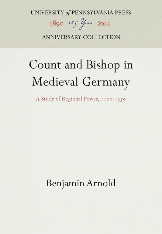 Count and Bishop in Medieval Germany