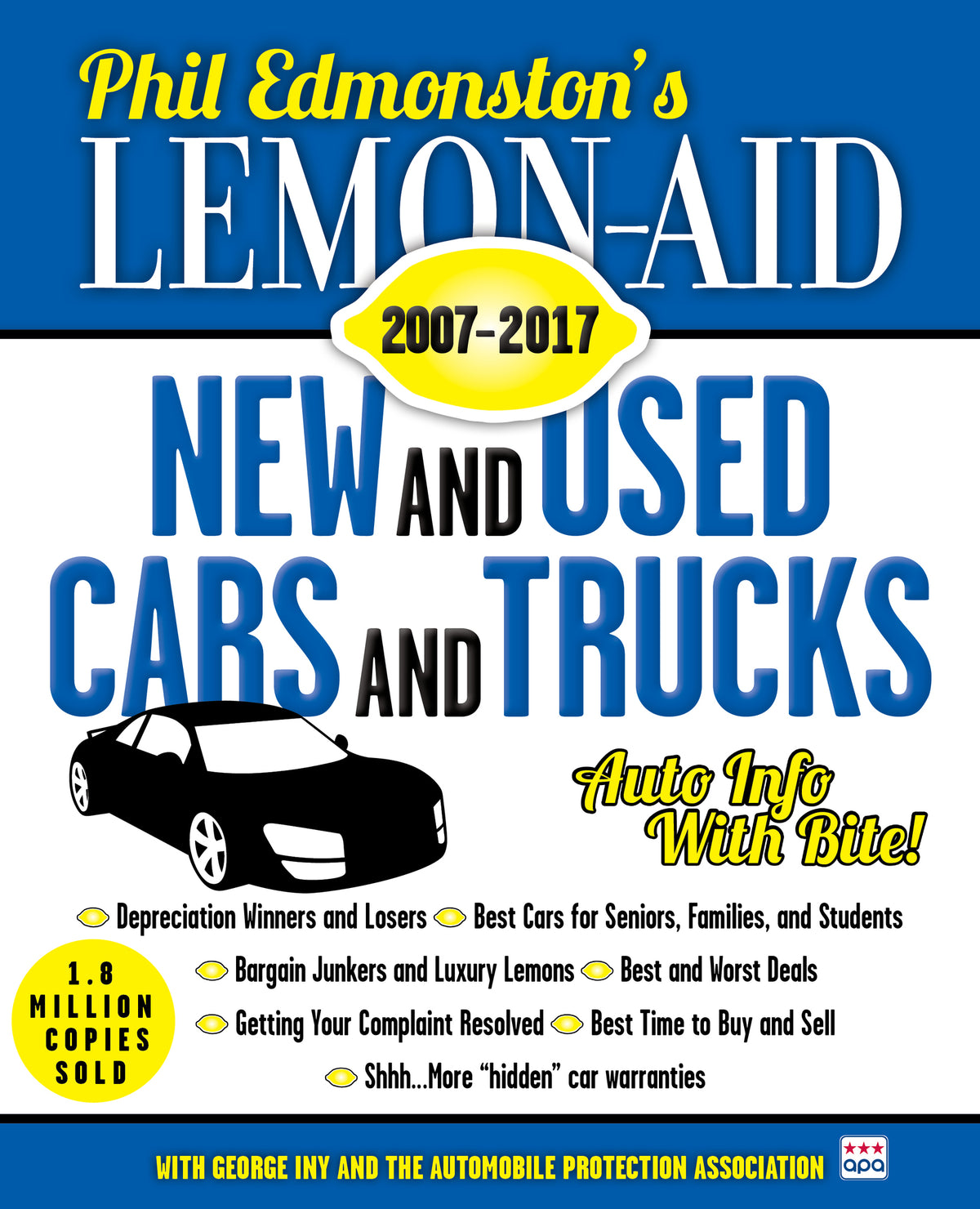 Cover image for Lemon-Aid New and Used Cars and Trucks 2007–2017 ISBN 9781459736979