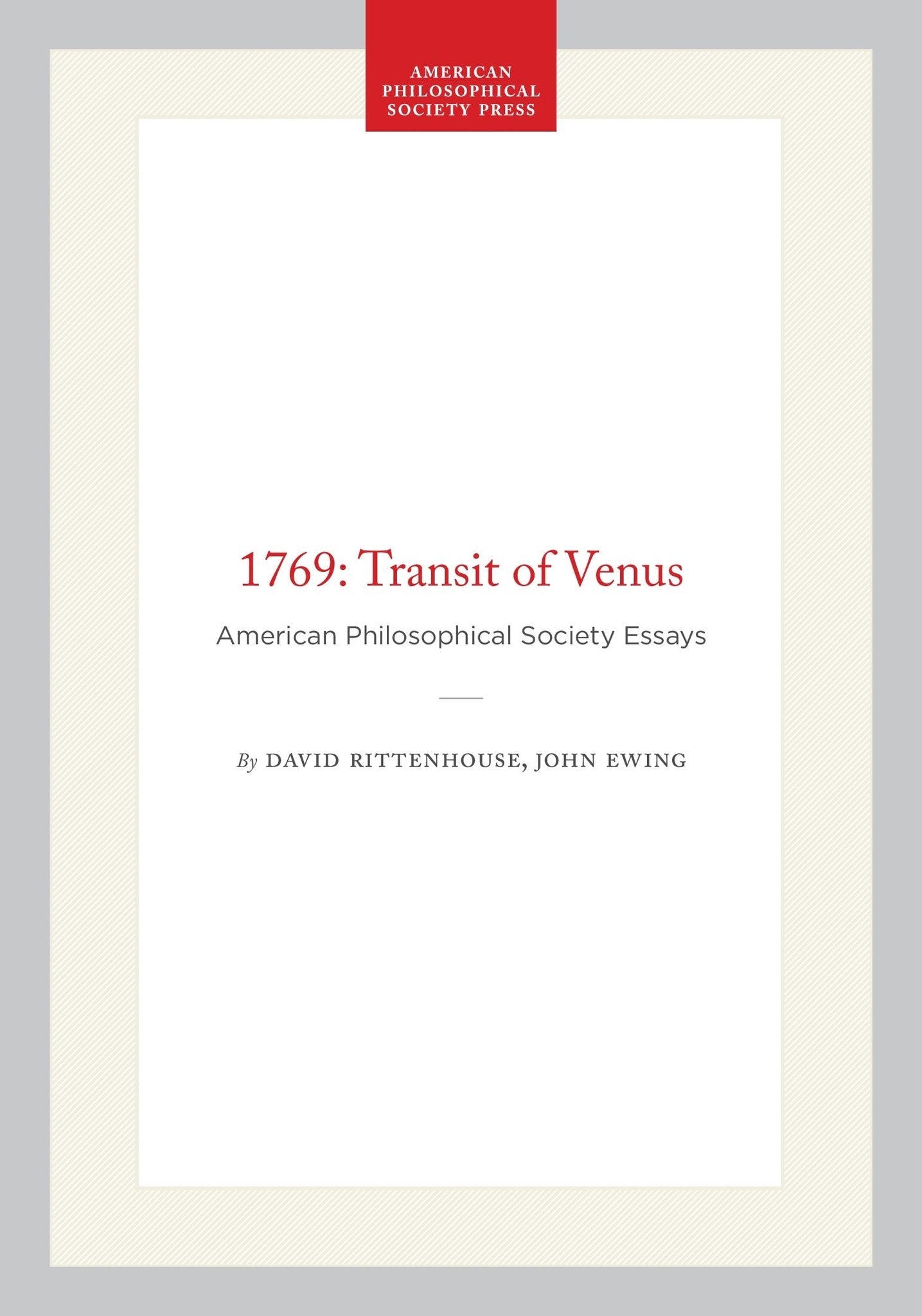 Cover image for 1769: Transit of Venus ISBN 9798893983708