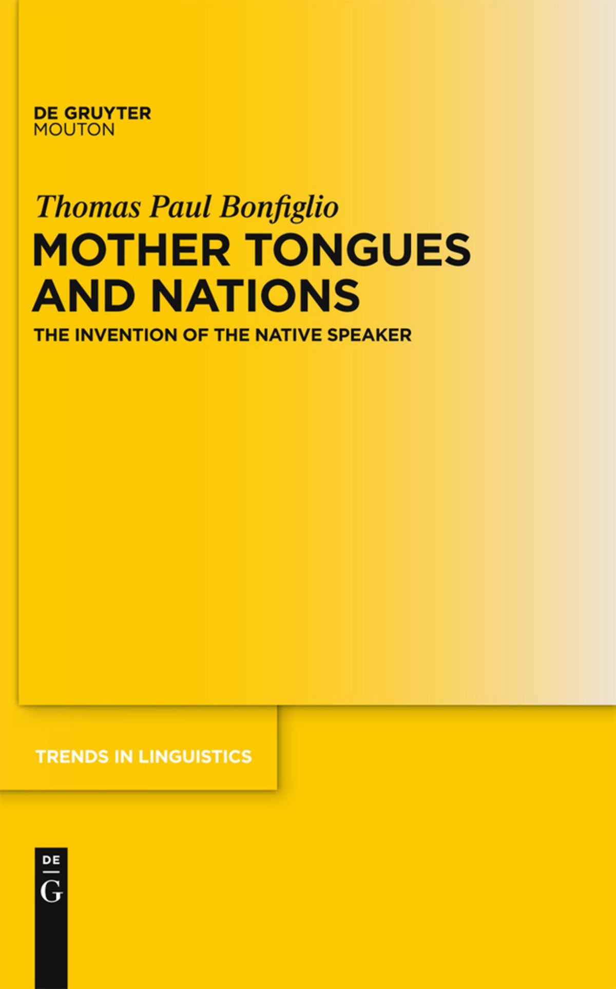 Cover image for Mother Tongues and Nations ISBN 9781934078259