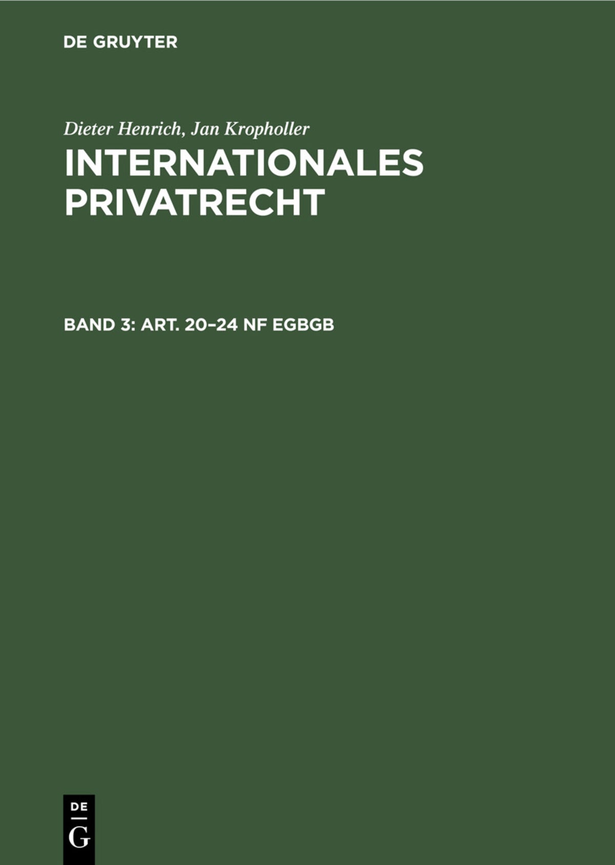 Art. 20–24 nF EGBGB