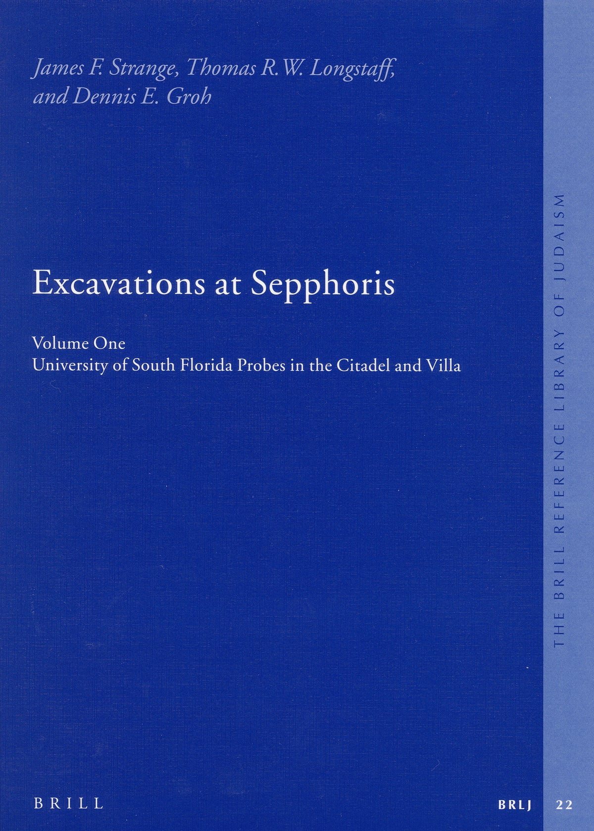 Cover image for Excavations at Sepphoris ISBN 9789004126268