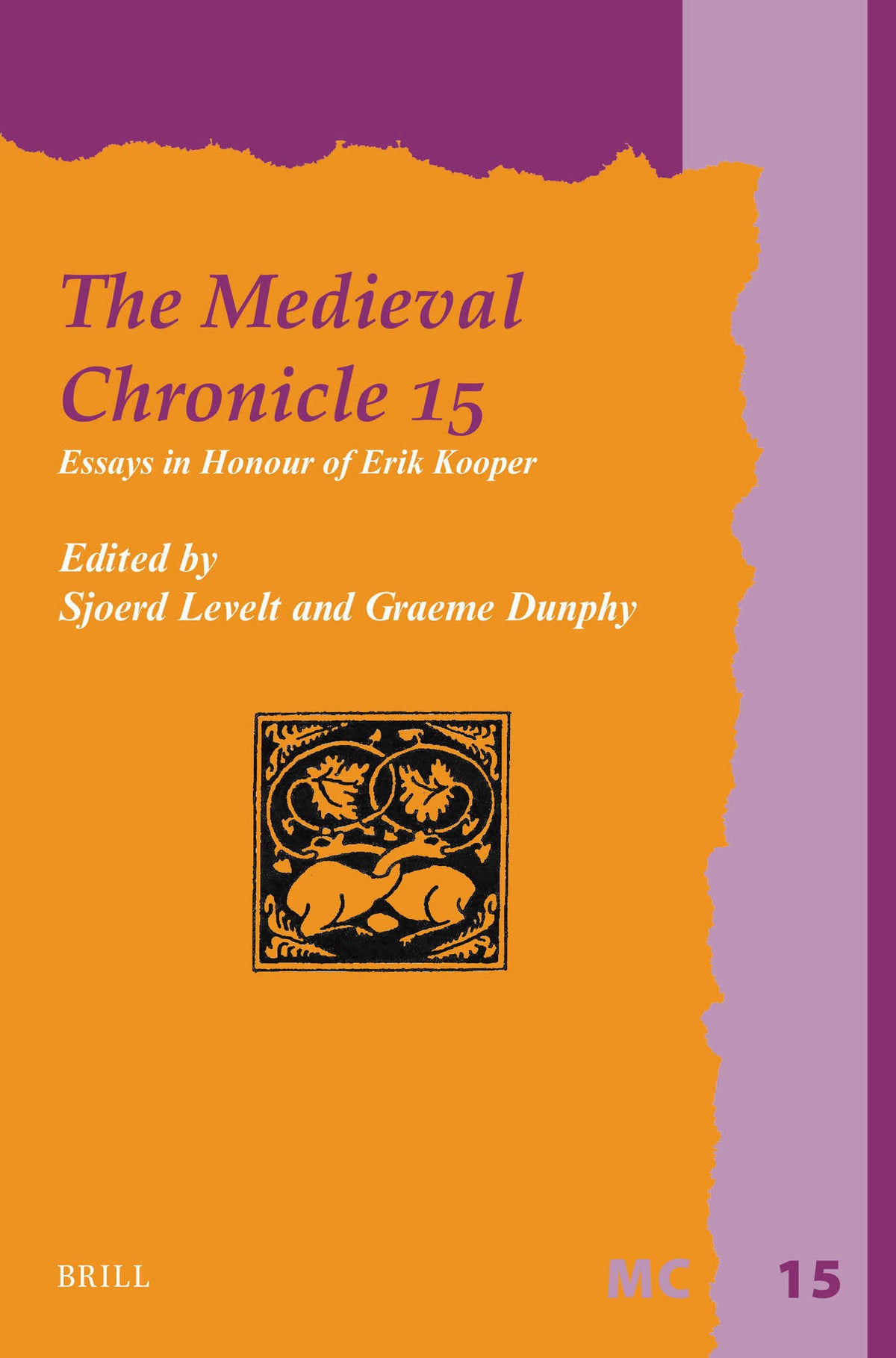 Cover image for The Medieval Chronicle 15 ISBN 9789004545908