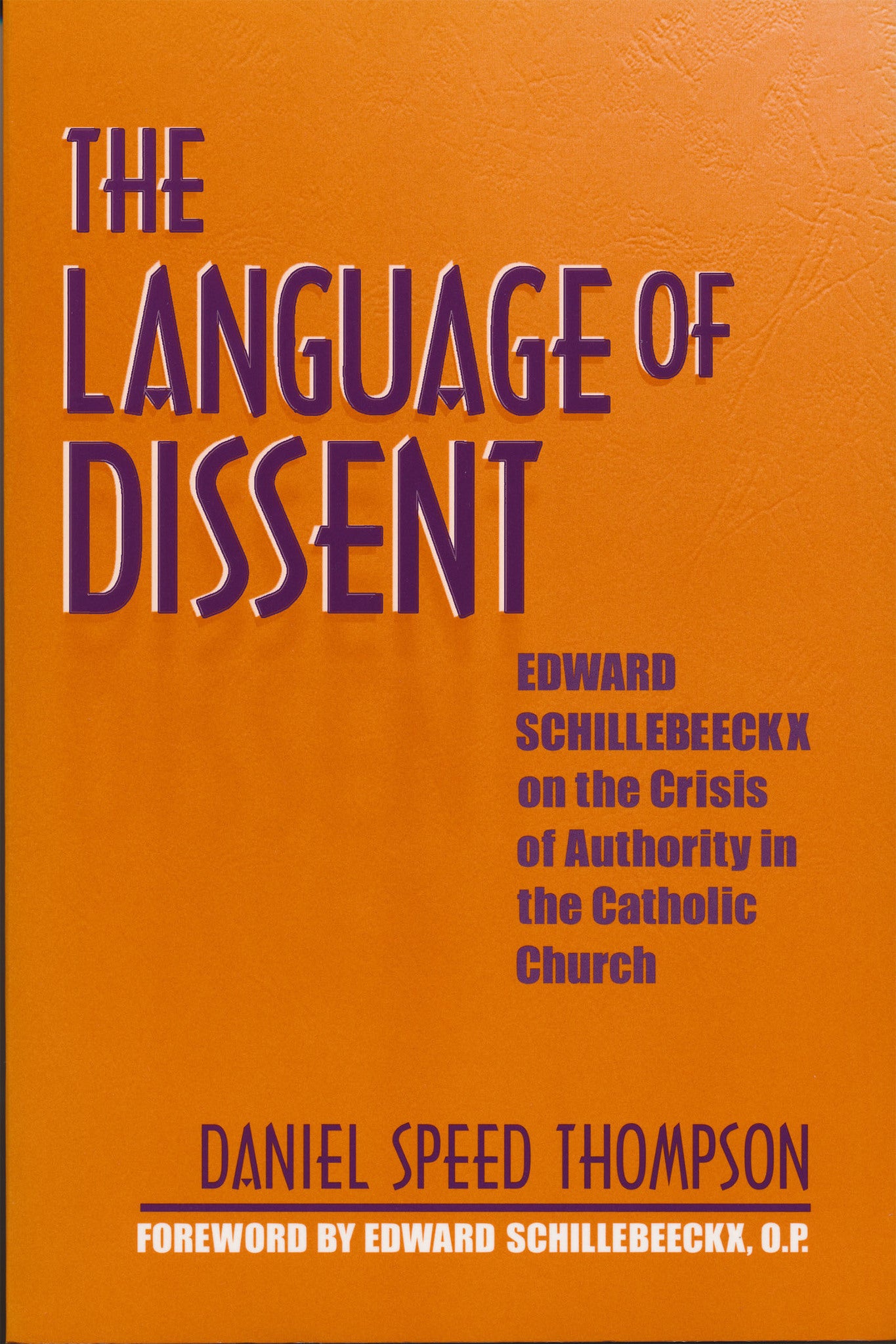 Cover image for The Language of Dissent ISBN 9780268033590