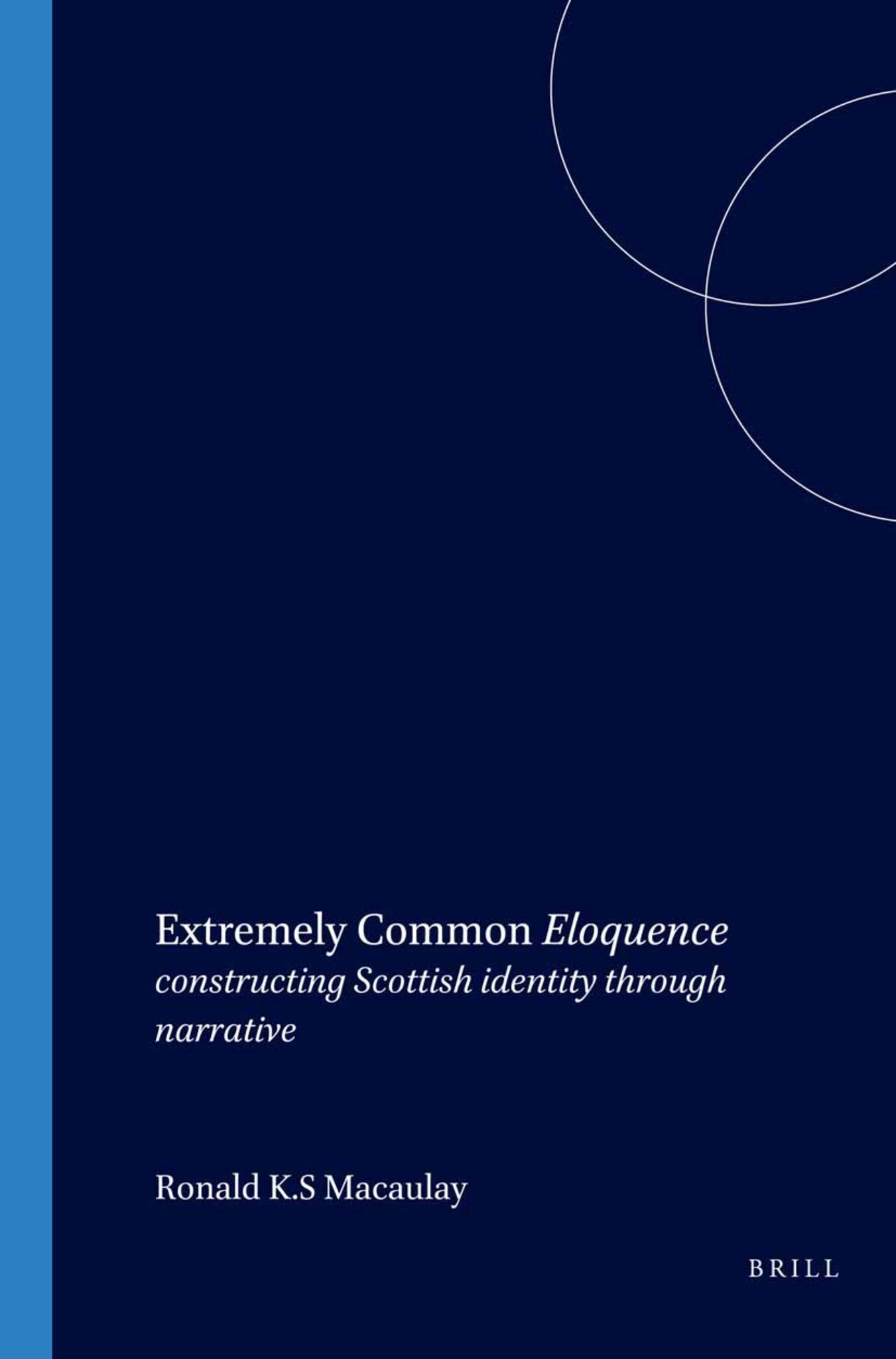 Cover image for Extremely Common Eloquence ISBN 9789042017641