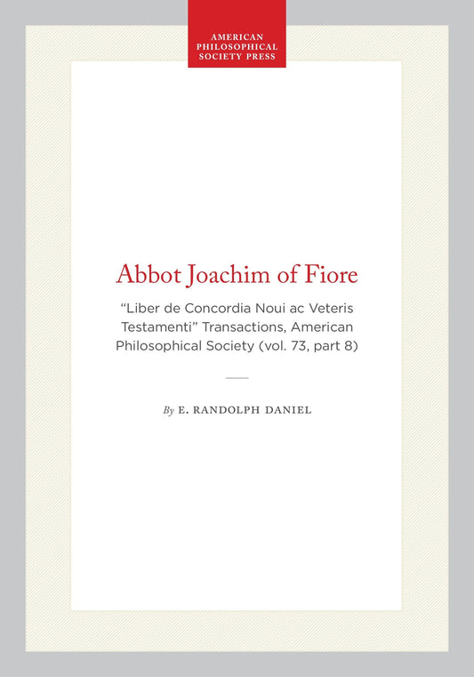 Abbot Joachim of Fiore