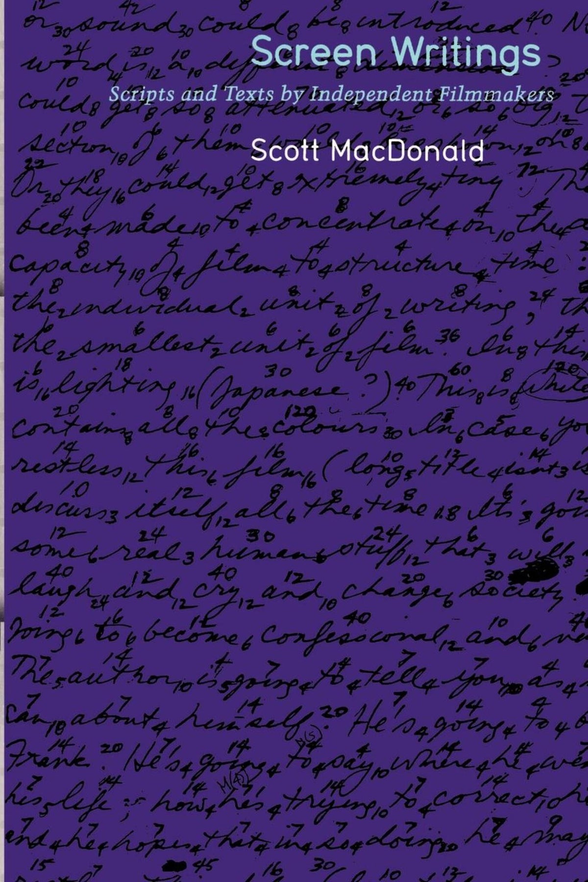 Cover image for Screen Writings ISBN 9780520080256