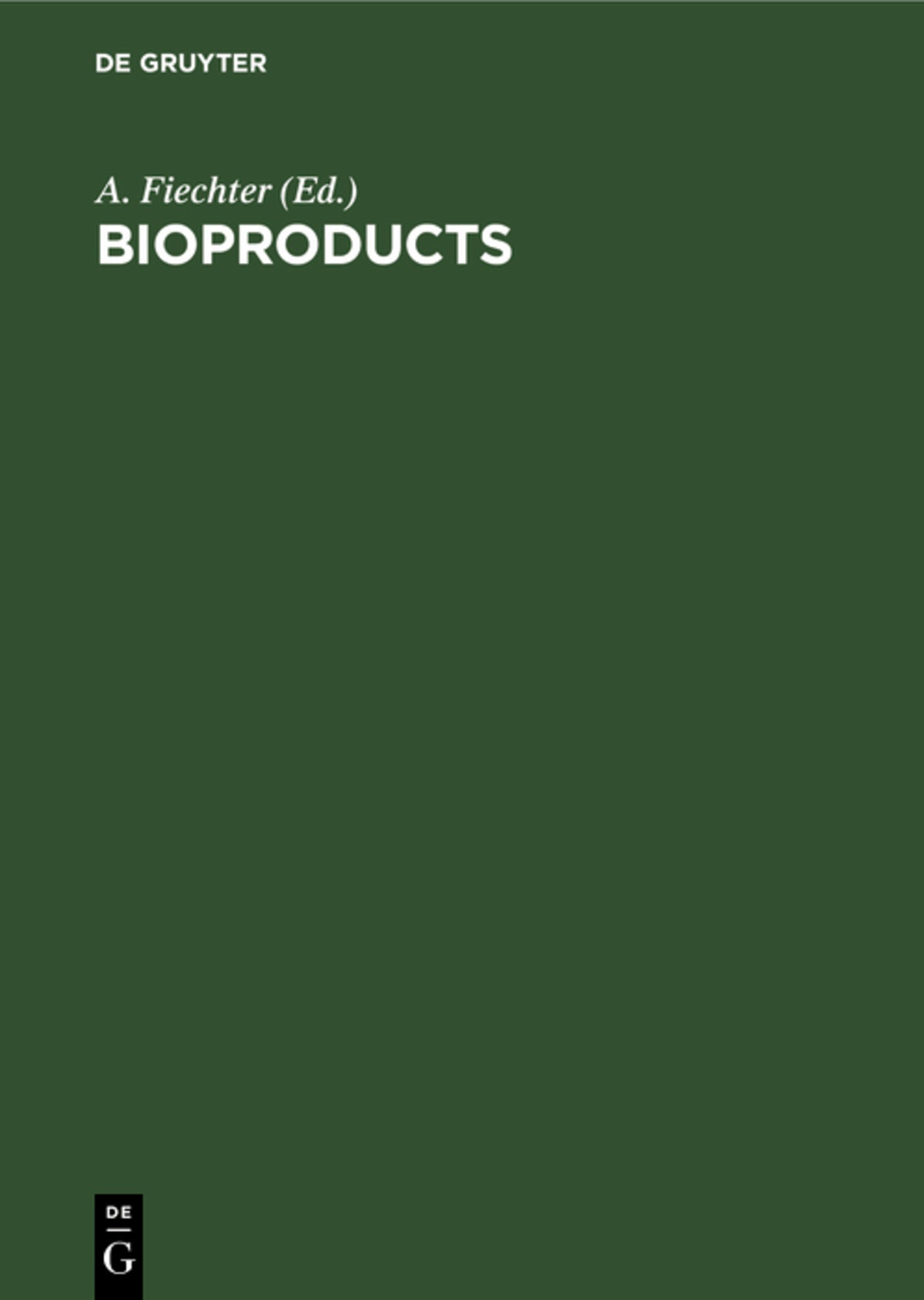 Bioproducts